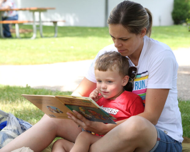 Literacy in the park