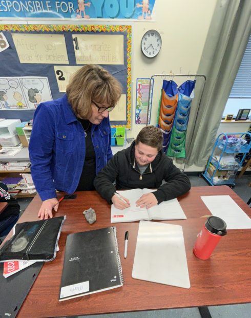 Serena Haga is one of the 17 dedicated teachers who helped Gooding Middle School become one of the highest performing underserved schools in Idaho.