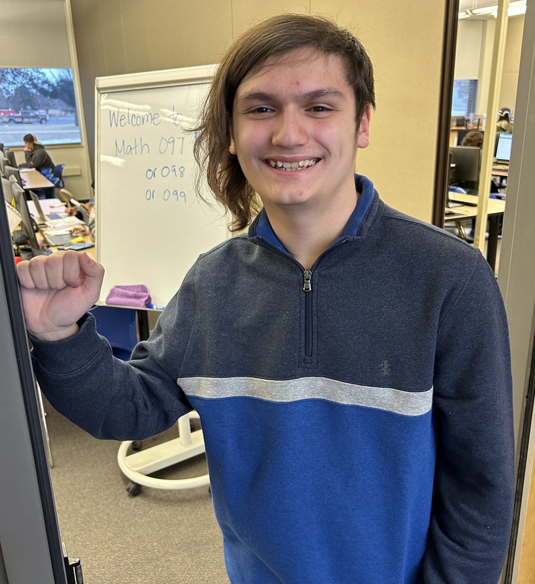 Eighth Grader Finds His Niche Attending College