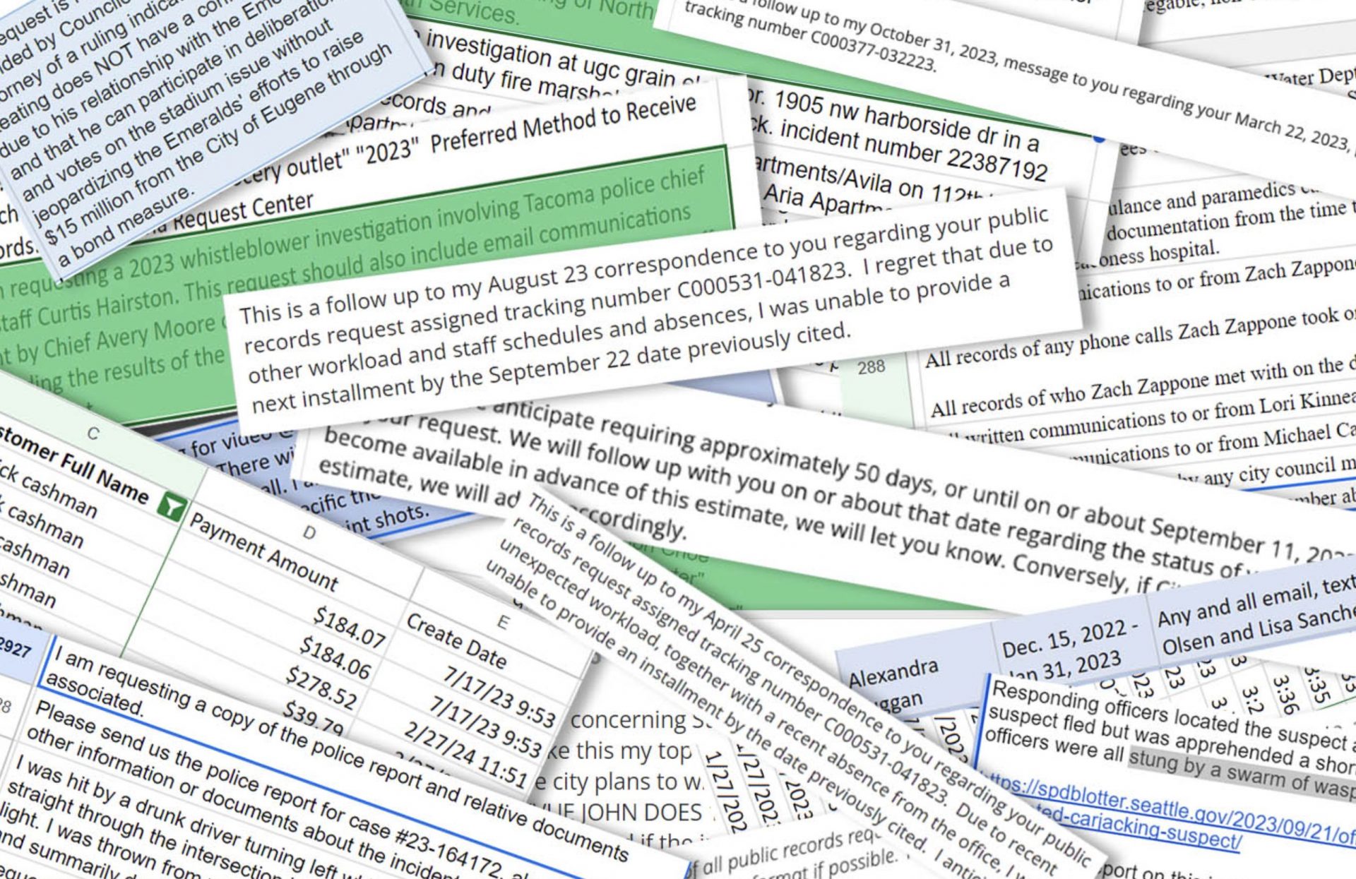 Public officials exploit grace period in records law, delaying release of documents