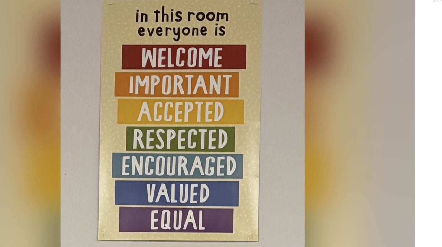 Ada Inclusivity A West Ada teacher was asked to remove signs promoting inclusivity ...