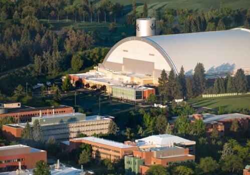 Aerials of the Univeristy of Idaho campus